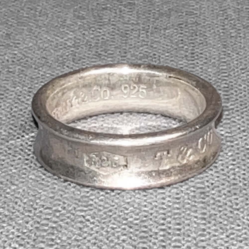 Tiffany & Co. Sterling silver Band Ring - Picture 2 of 4